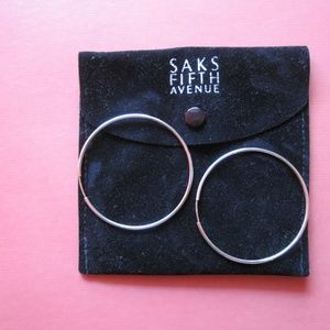 Silver Hoops